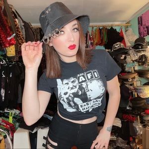 Punk rock bucket hat